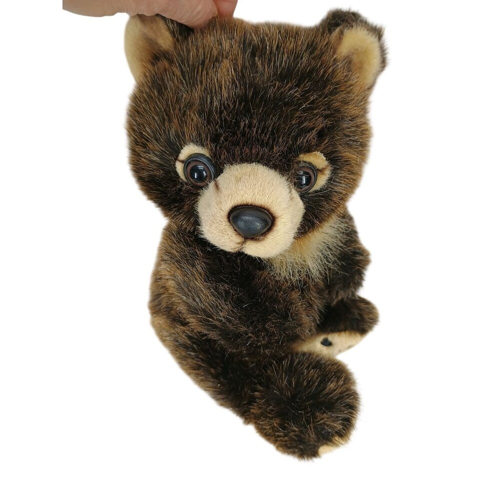 Forest Younguns Stuffed Brown Bear Plush 12" Realistic Faux Fur‎ Teddy Vintage